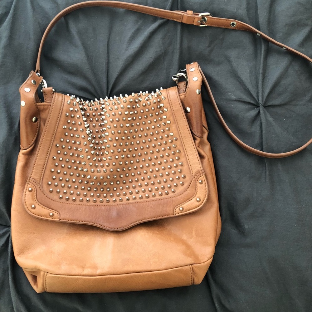 Rebecca Minkoff saddle bag tan
